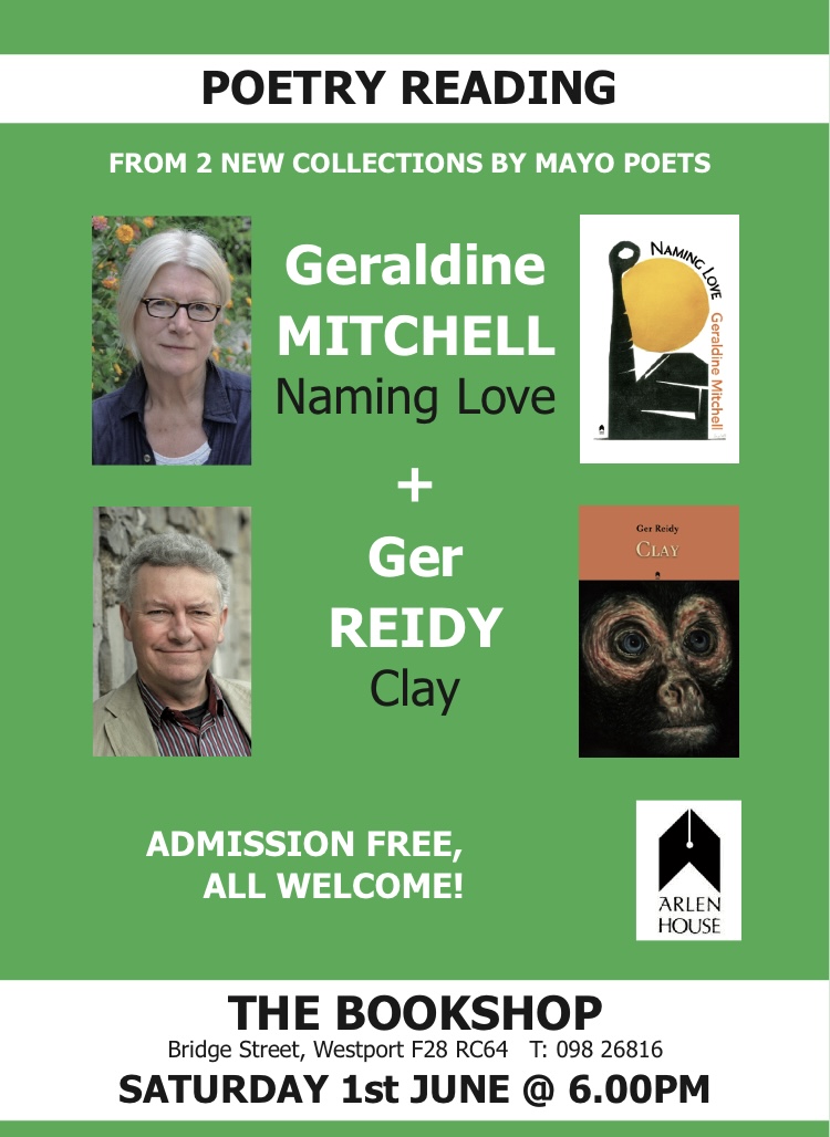 Reading with Ger Reidy in The Bookshop